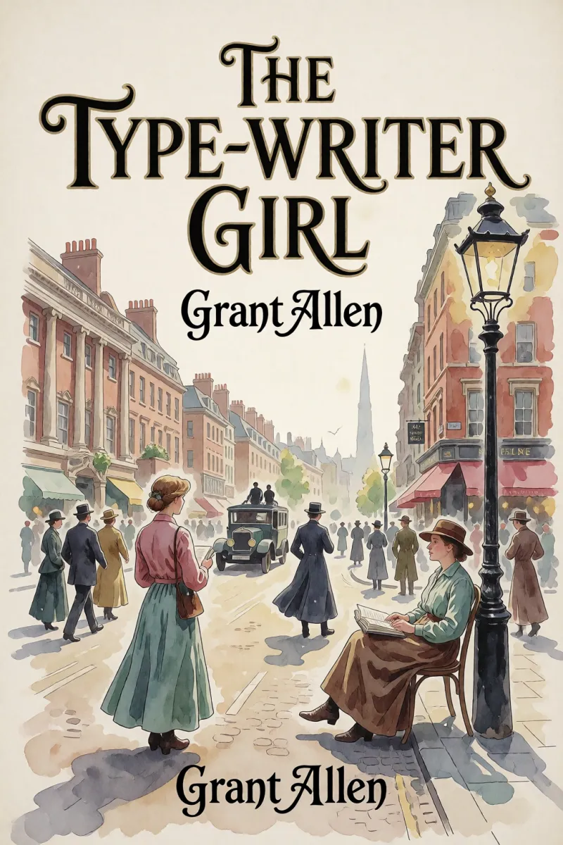 Cover of The type-writer girl by Grant Allen