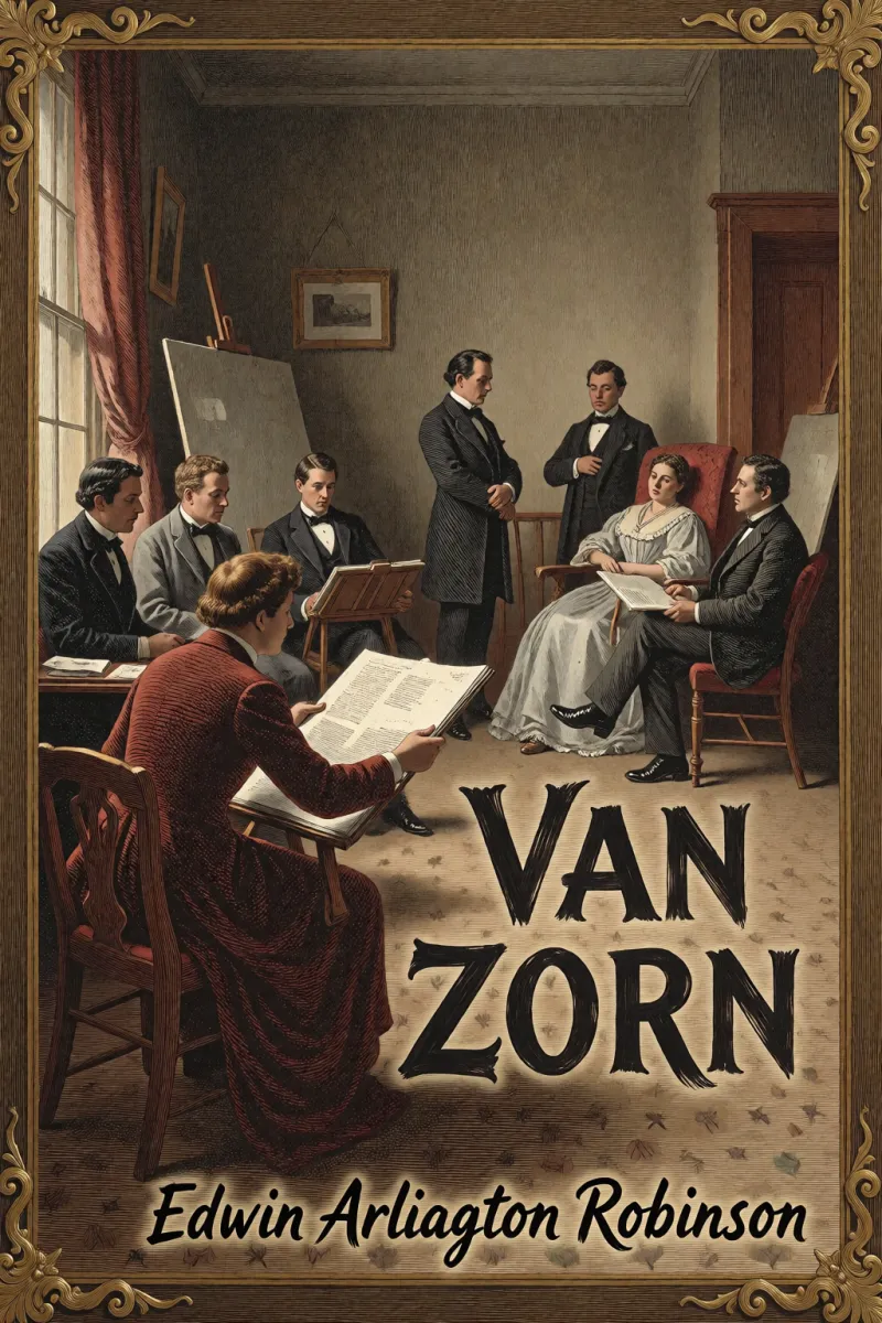 Cover of Van Zorn by Edwin Arlington Robinson