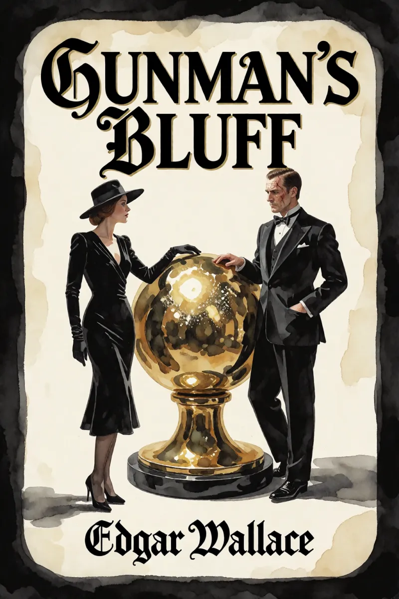 Cover of Gunman's bluff by Edgar Wallace