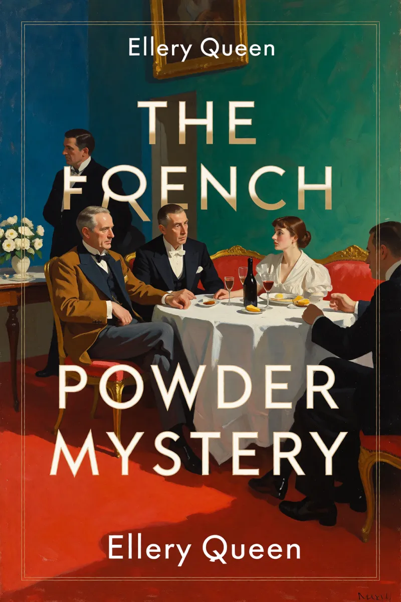 Cover of The French powder mystery by Ellery Queen