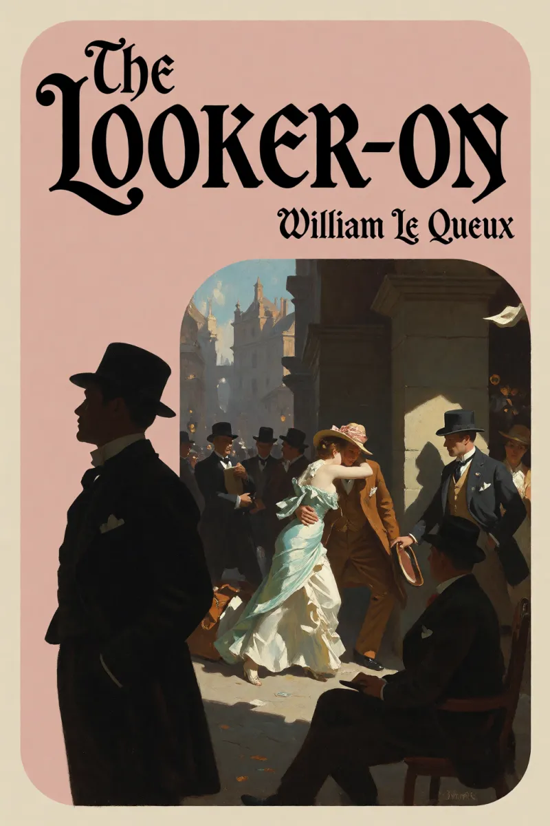 Cover of The looker-on by William Le Queux