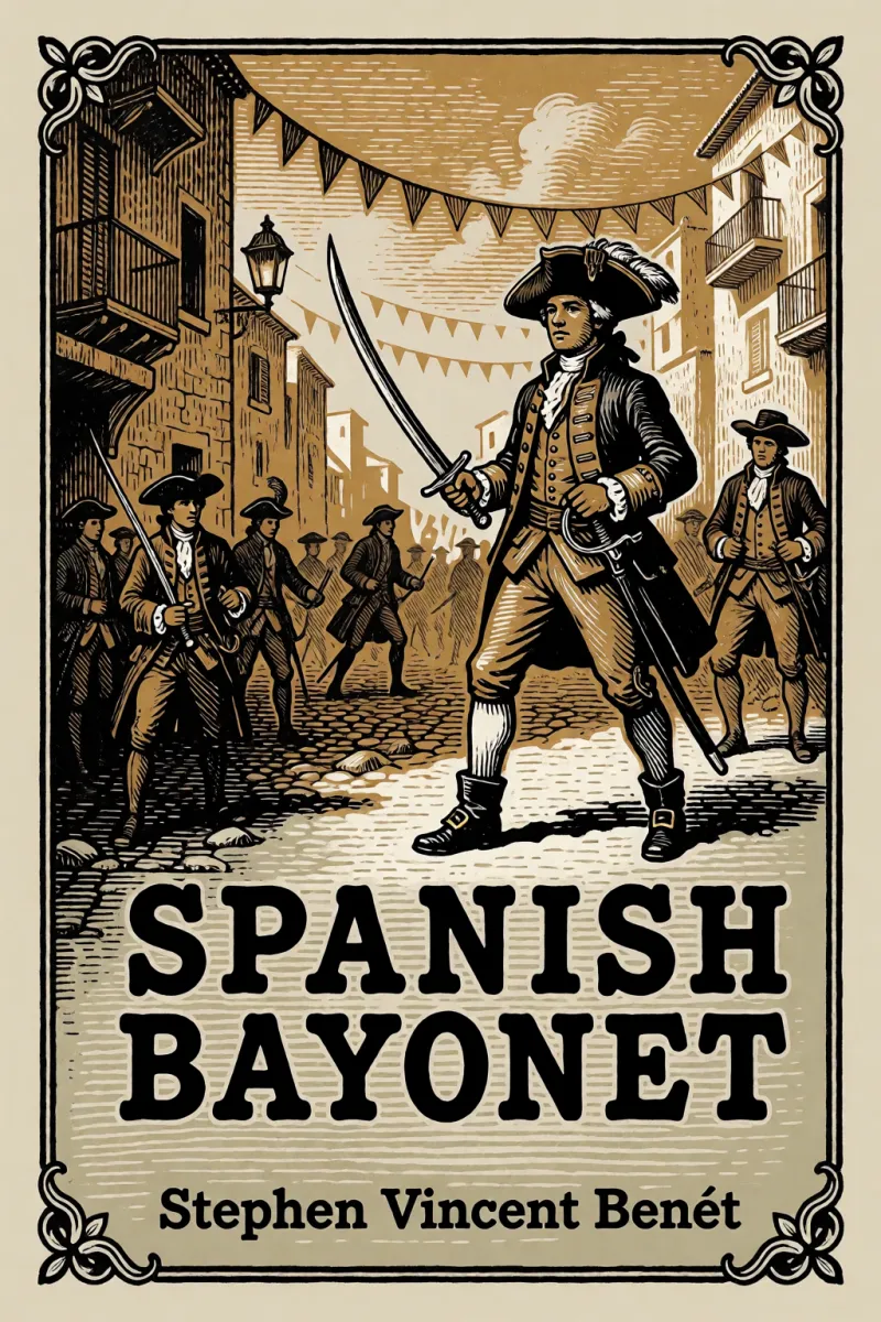 Cover of Spanish bayonet by Stephen Vincent Benét
