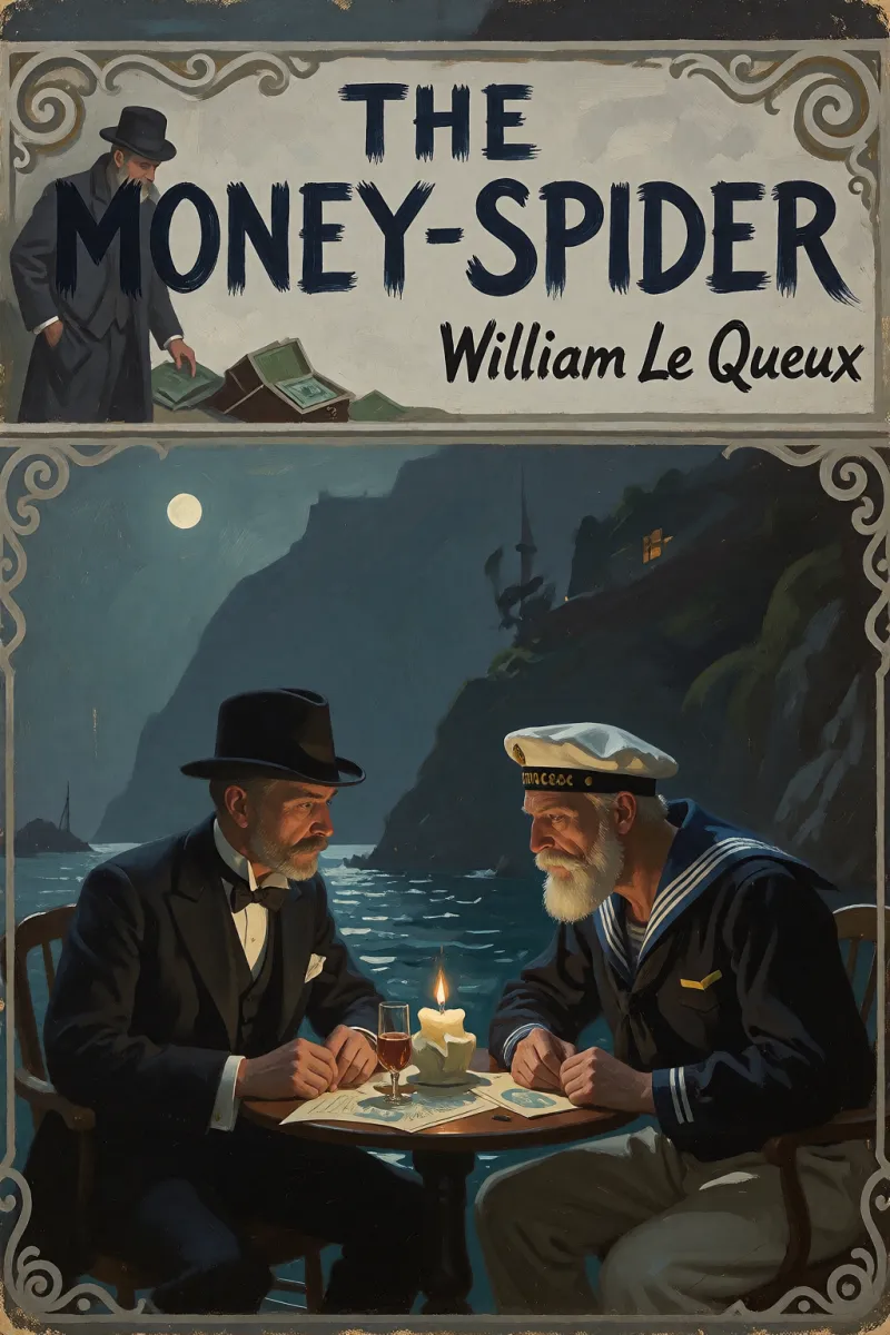 Cover of The money-spider by William Le Queux