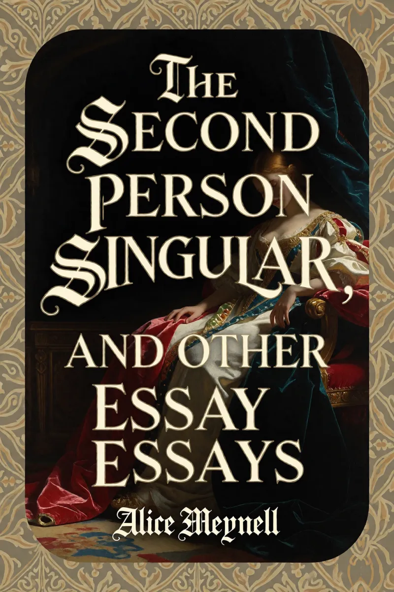 Cover of The second person singular, and other essays by Alice Meynell