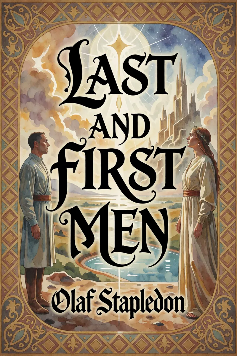Cover of Last and first men by Olaf Stapledon