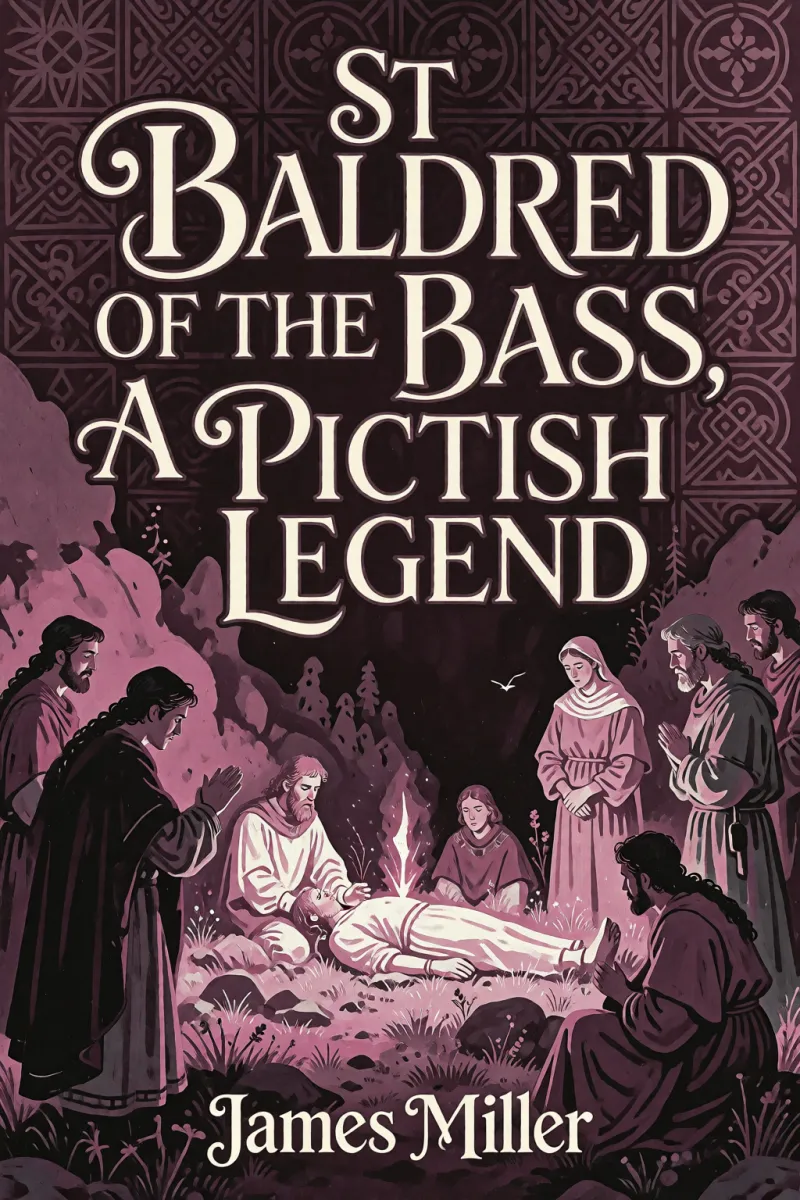 Cover of St Baldred of the Bass, a Pictish legend by James Miller