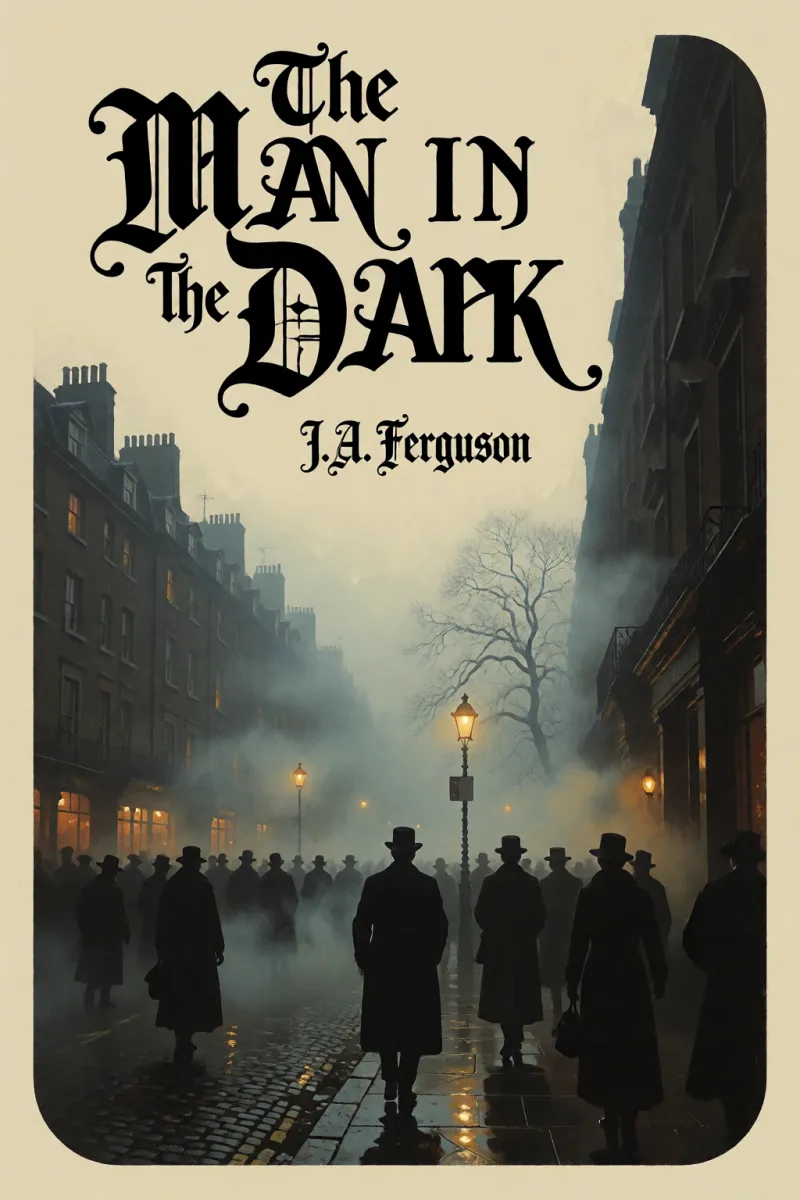 Cover of The man in the dark by J. A. Ferguson