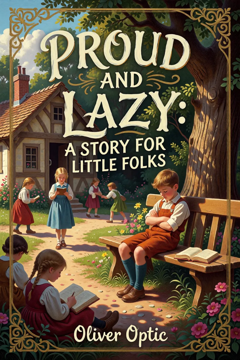 Cover of Proud and Lazy: A Story for Little Folks by Oliver Optic