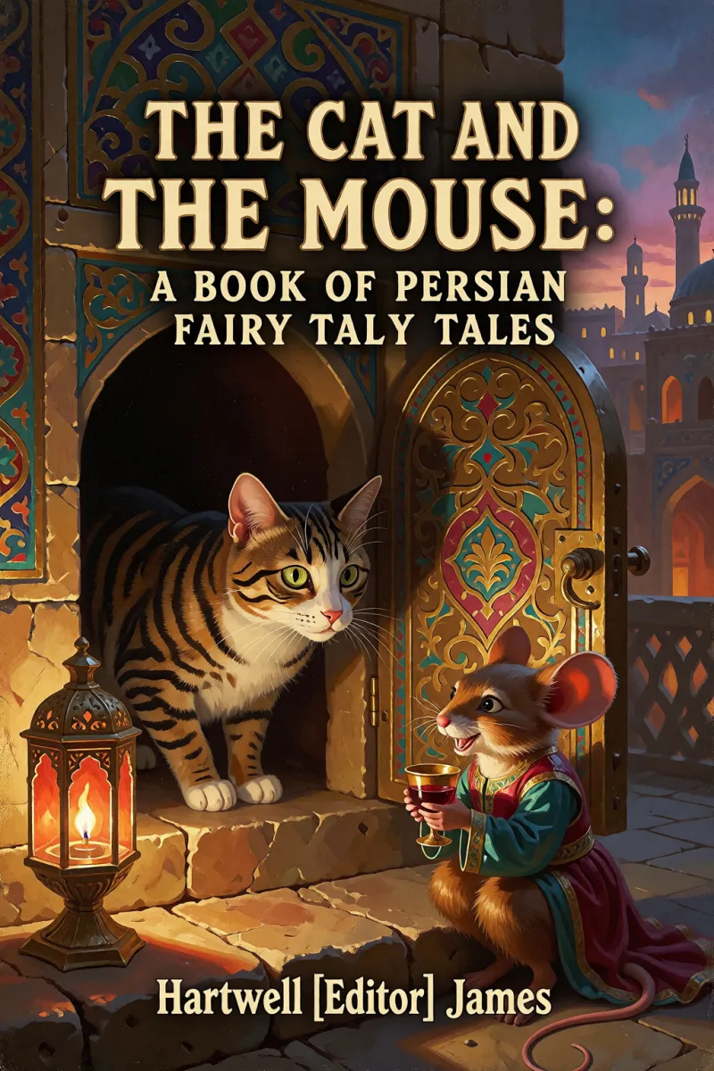 Cover of The Cat and the Mouse: A Book of Persian Fairy Tales by Hartwell [Editor] James