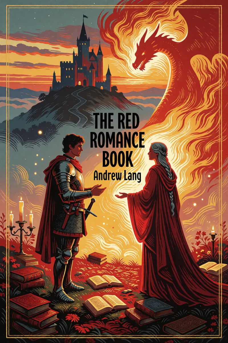 Cover of The Red Romance Book by Andrew Lang