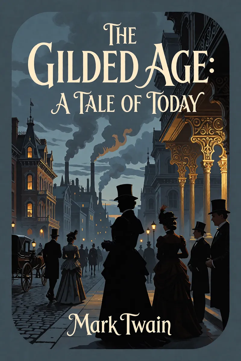 Cover of The Gilded Age: A Tale of Today by Mark Twain