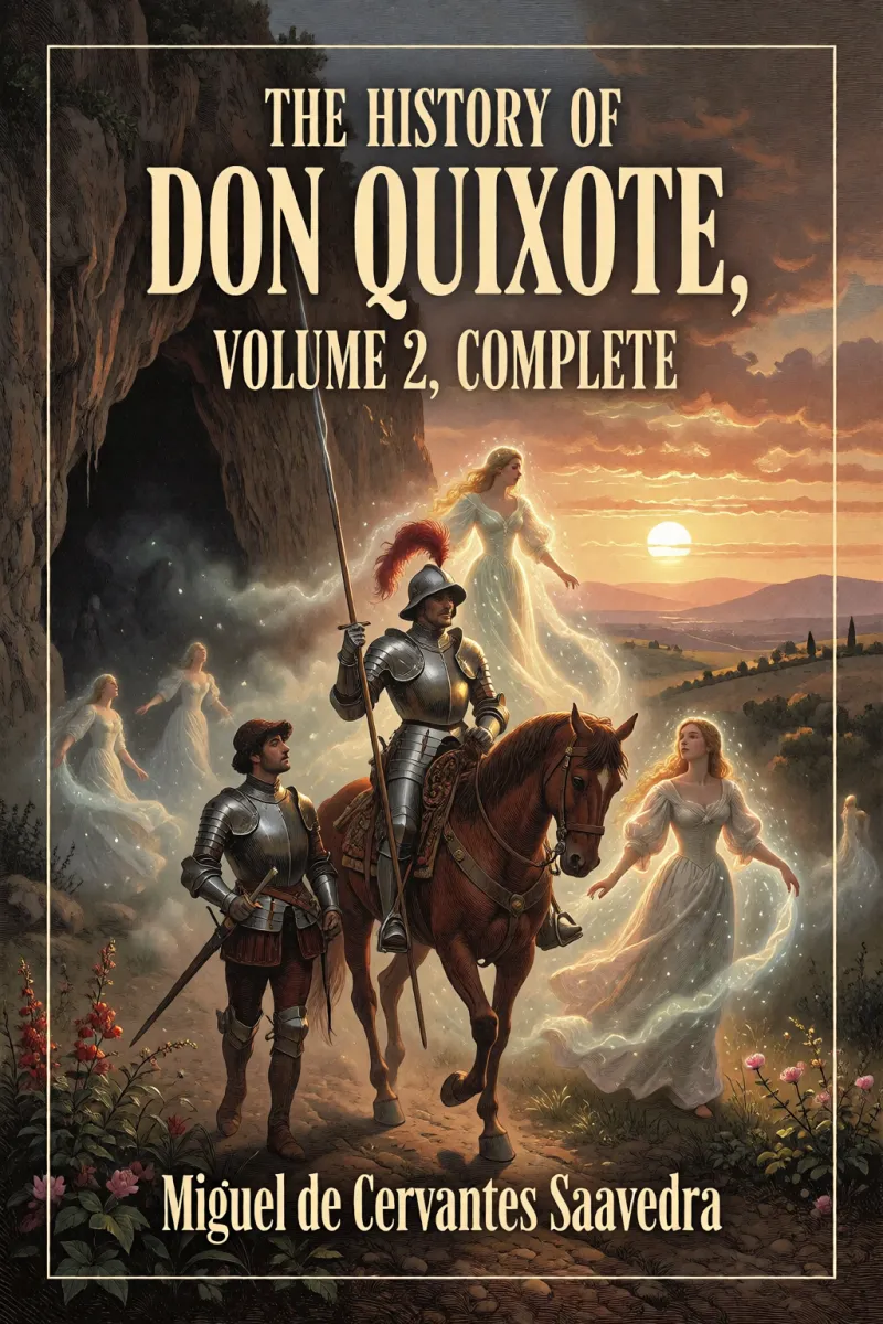Cover of The History of Don Quixote, Volume 2, Complete by Miguel de Cervantes Saavedra