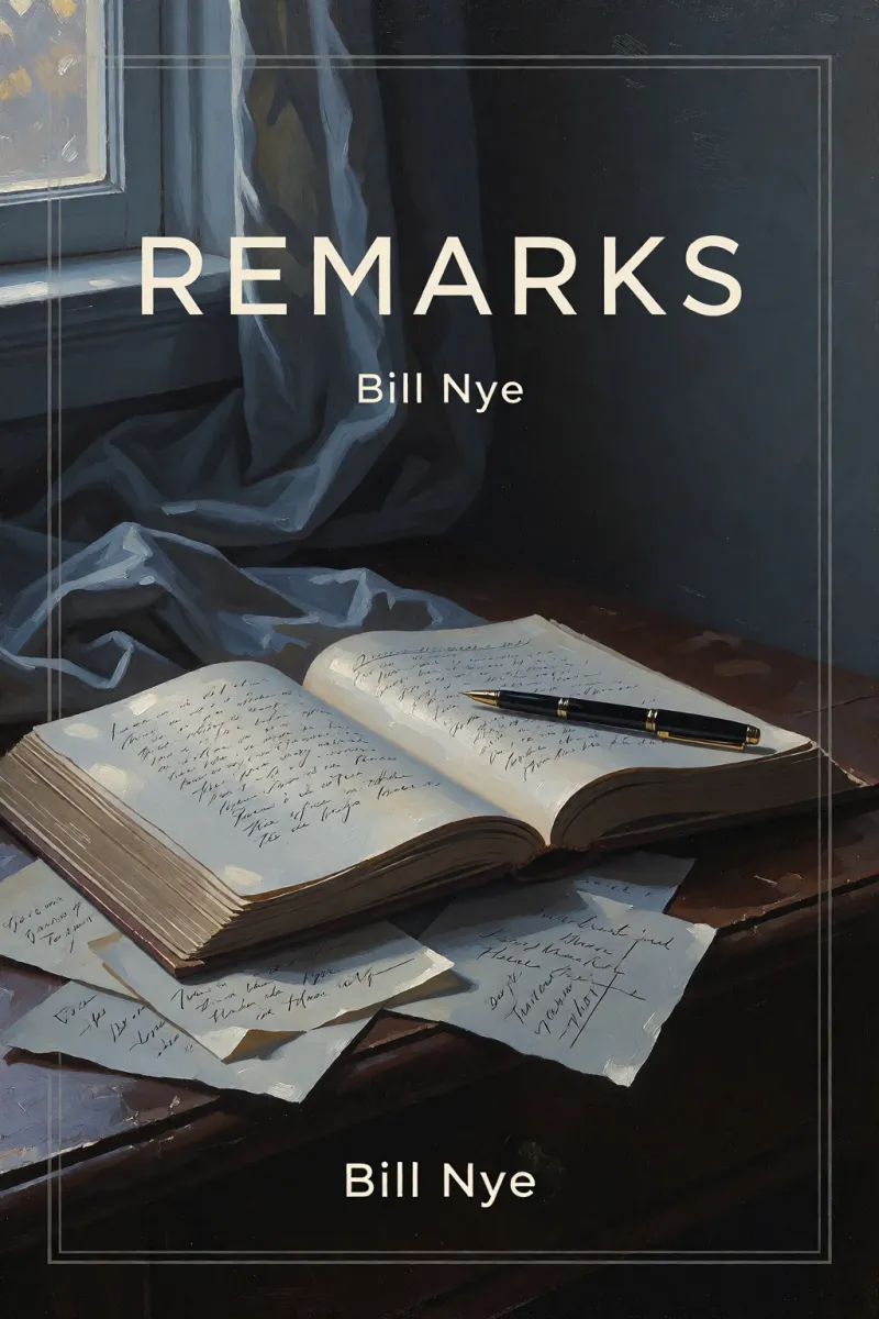 Cover of Remarks by Bill Nye