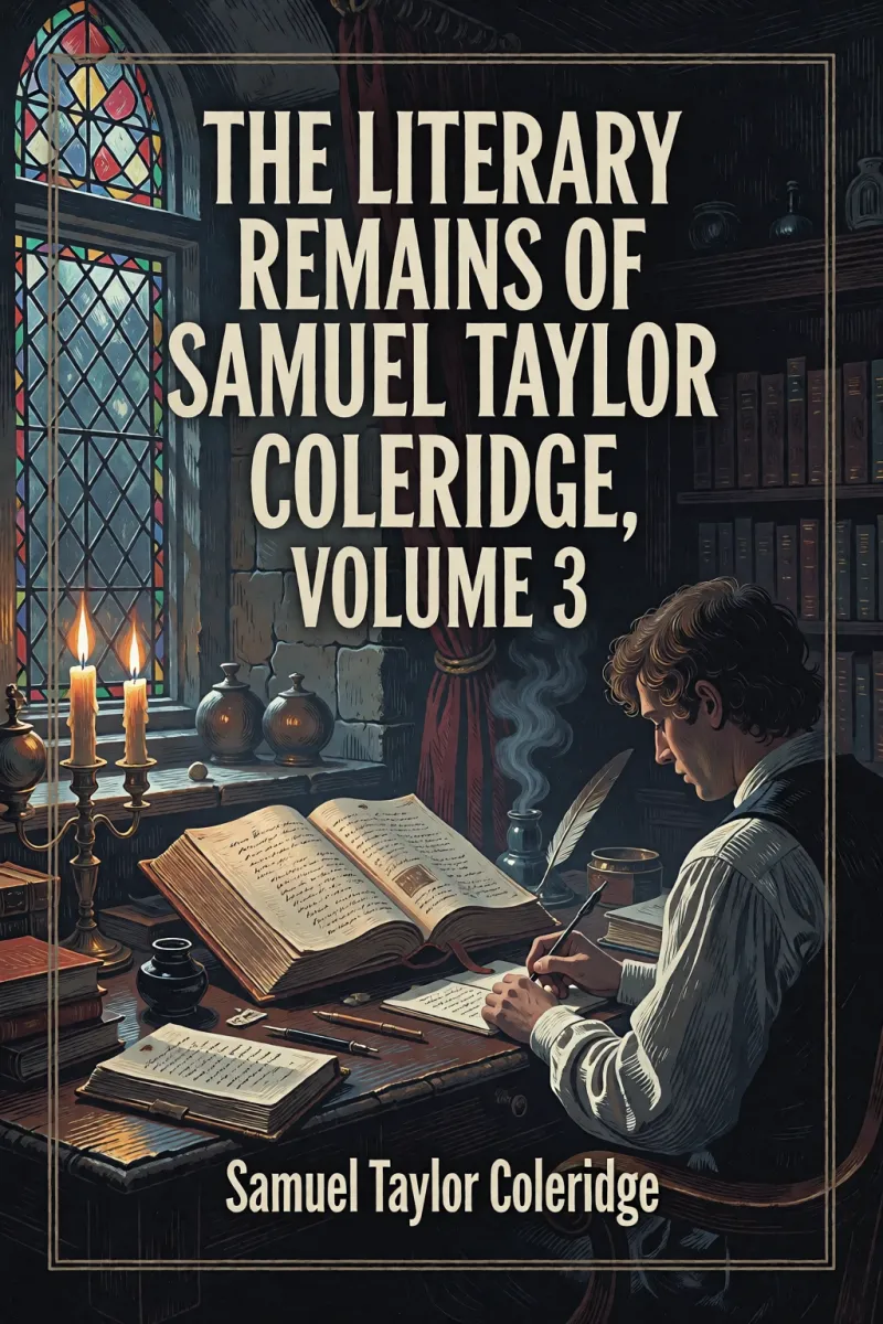 Cover of The Literary Remains of Samuel Taylor Coleridge, Volume 3 by Samuel Taylor Coleridge