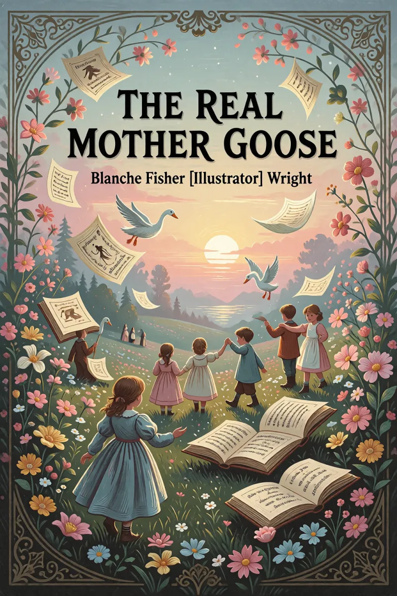 Cover of The Real Mother Goose by Blanche Fisher [Illustrator] Wright