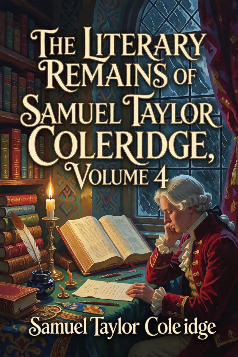 Cover of The Literary Remains of Samuel Taylor Coleridge, Volume 4 by Samuel Taylor Coleridge