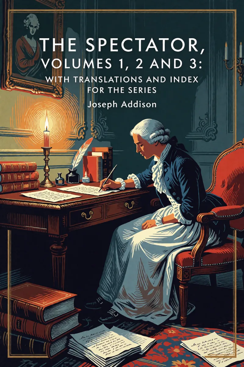 Cover of The Spectator, Volumes 1, 2 and 3: With Translations and Index for the Series by Joseph Addison