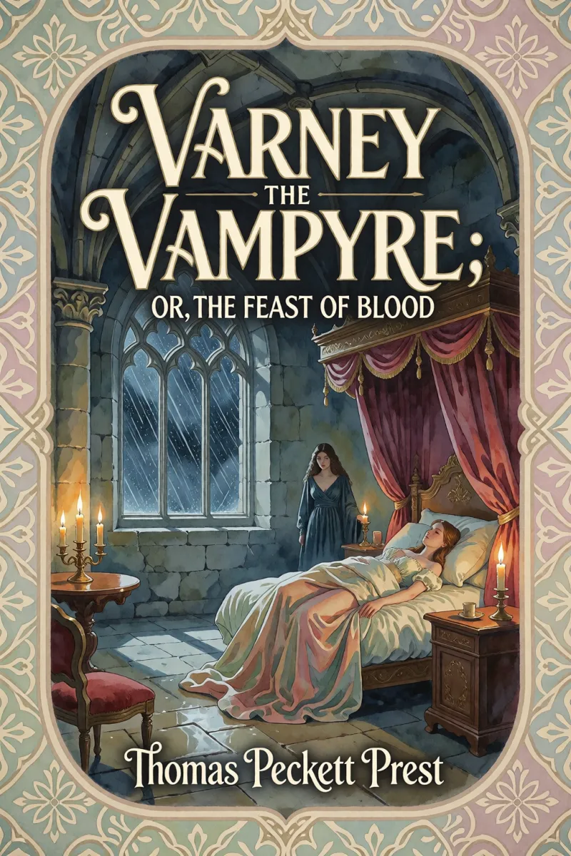 Cover of Varney the vampyre; or, the feast of blood by Thomas Peckett Prest