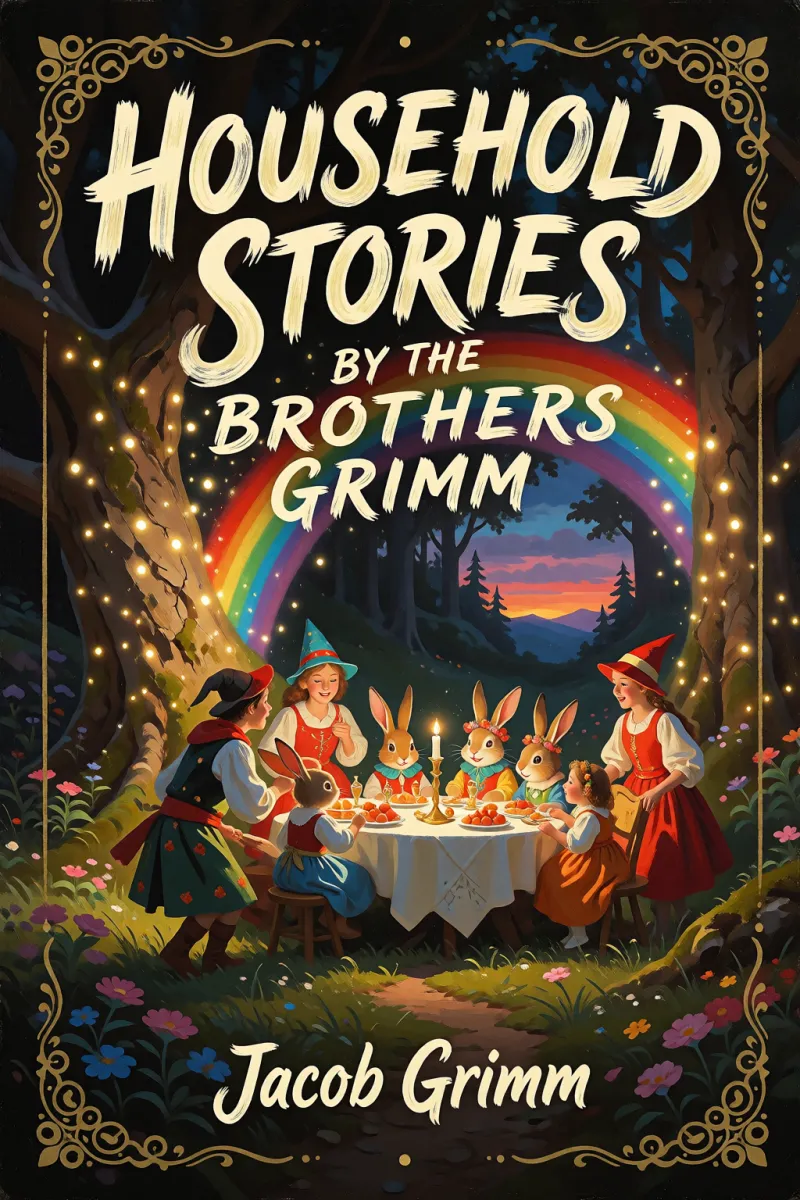 Cover of Household Stories by the Brothers Grimm by Jacob Grimm