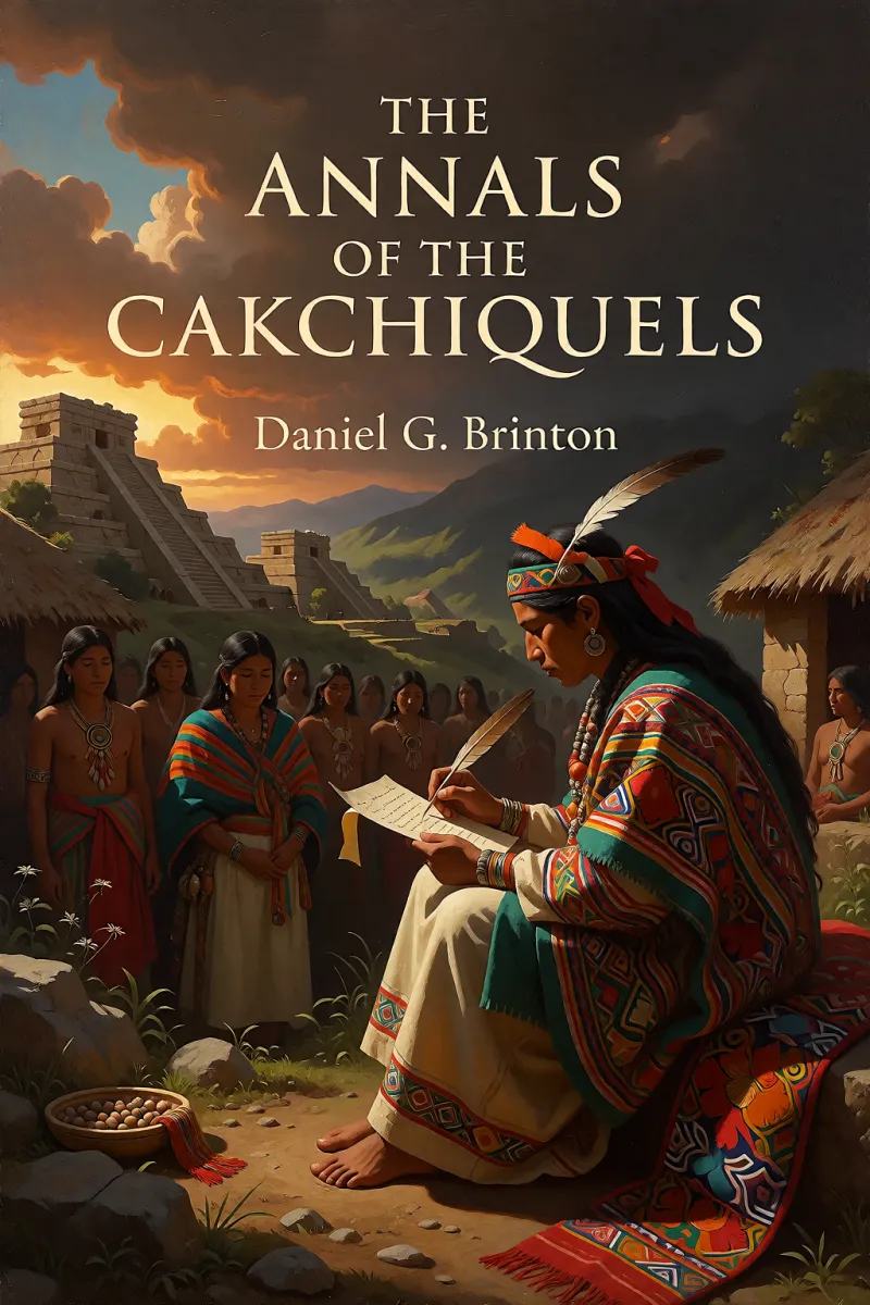 Cover of The Annals of the Cakchiquels by Daniel G. Brinton