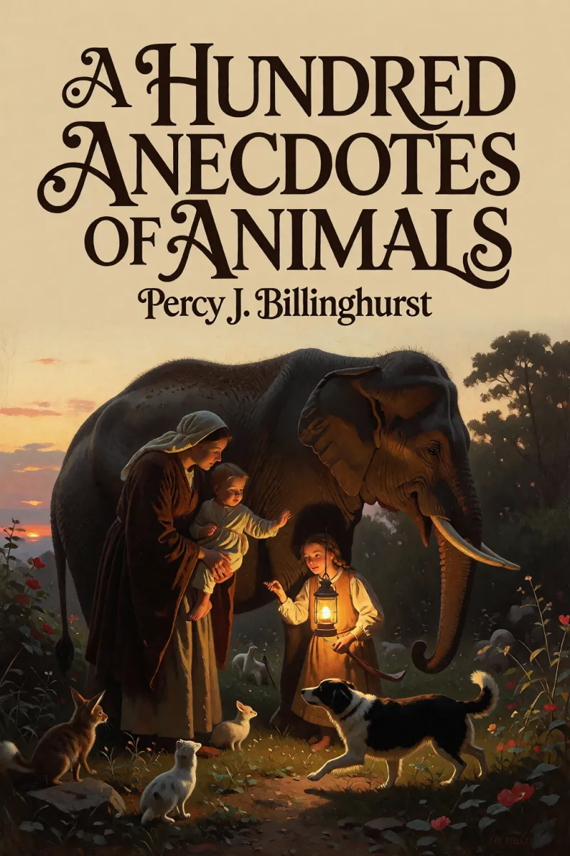 Cover of A Hundred Anecdotes of Animals by Percy J. Billinghurst
