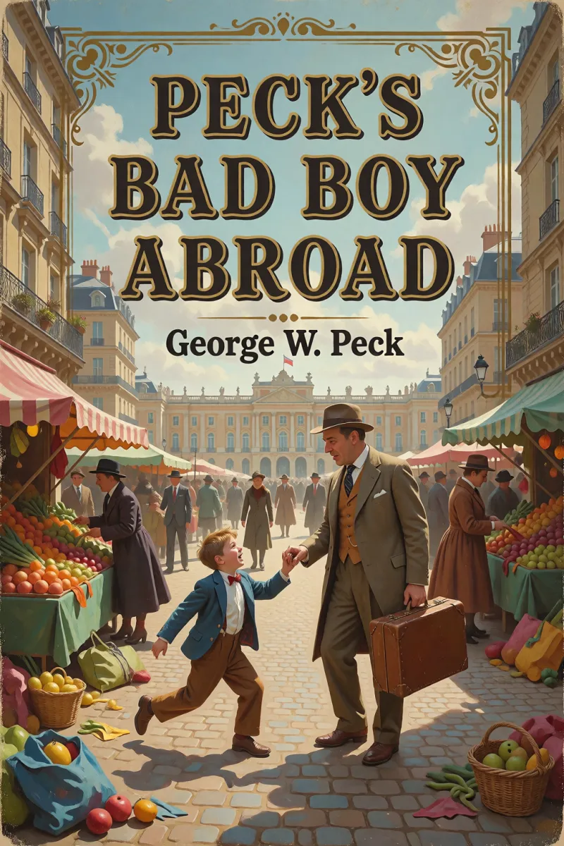 Cover of Peck's bad boy abroad by George W. Peck