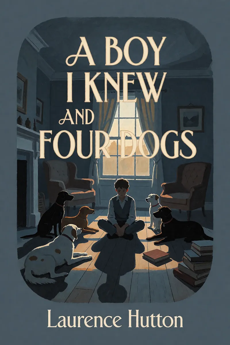 Cover of A Boy I Knew and Four Dogs by Laurence Hutton