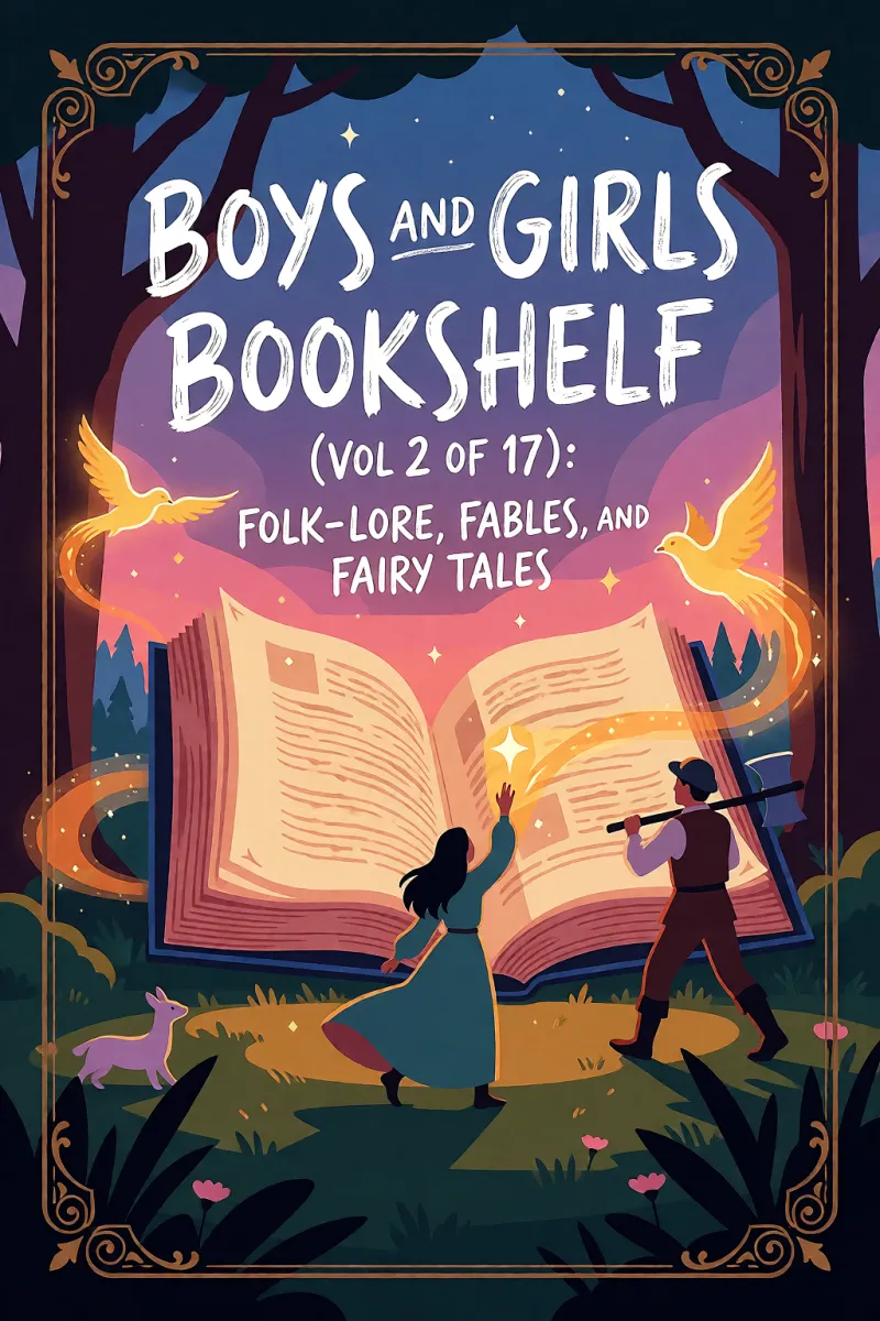 Cover of Boys and Girls Bookshelf (Vol 2 of 17): Folk-Lore, Fables, And Fairy Tales by Various