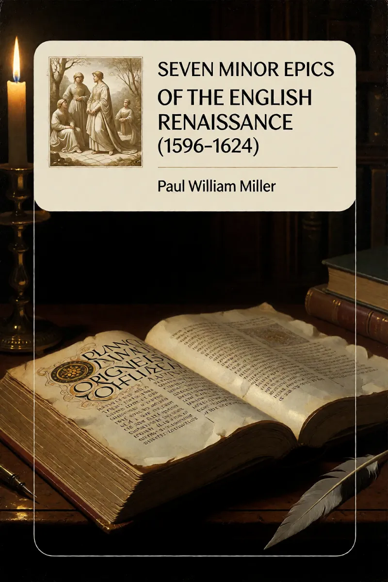 Cover of Seven Minor Epics of the English Renaissance (1596-1624) by Paul William Miller