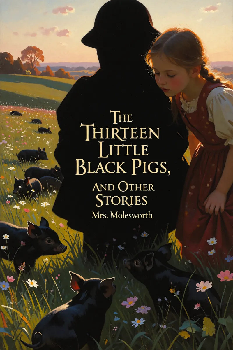 Cover of The Thirteen Little Black Pigs, and Other Stories by Mrs. Molesworth