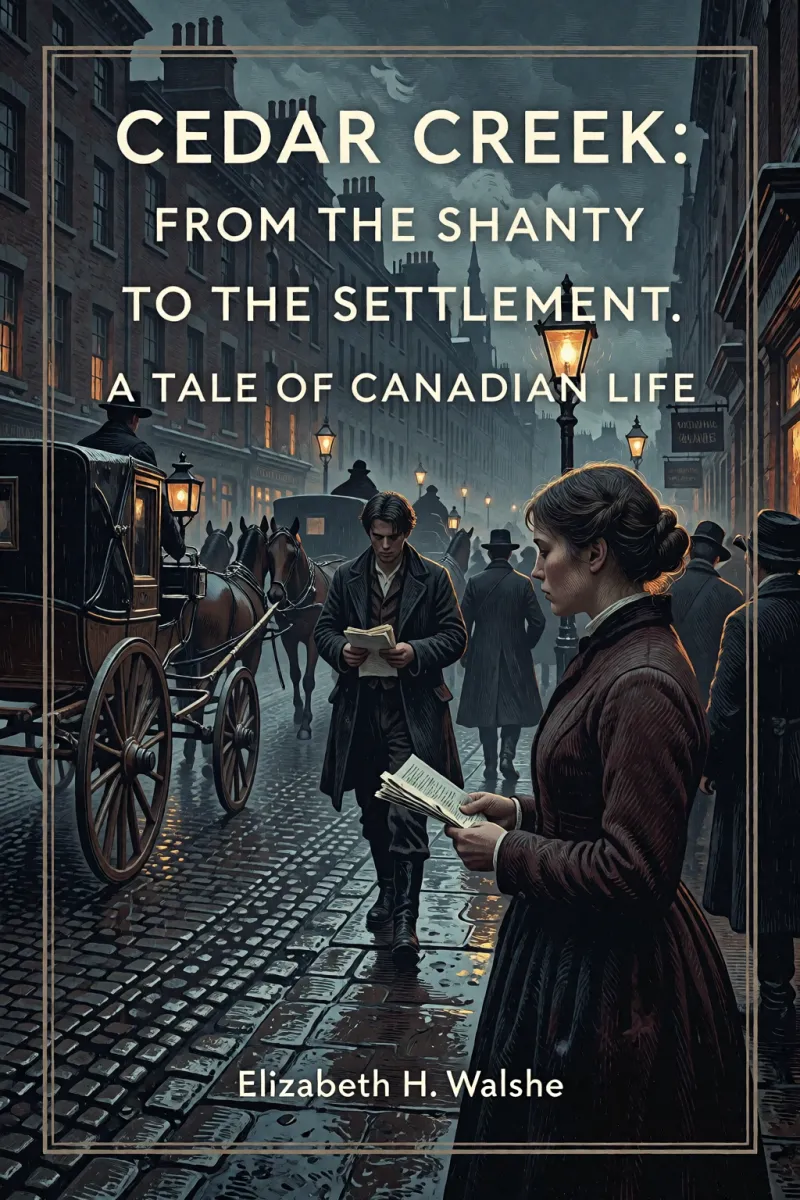 Cover of Cedar Creek: From the Shanty to the Settlement. A Tale of Canadian Life by Elizabeth H. Walshe
