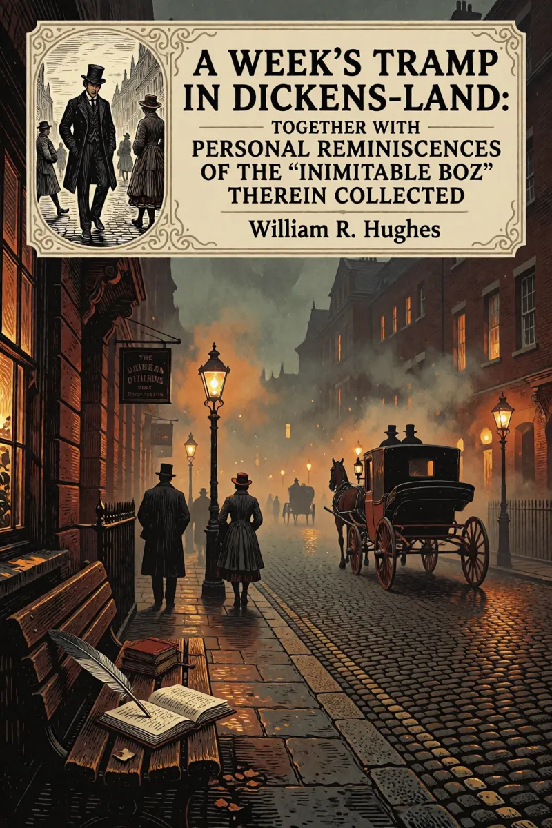 Cover of A Week's Tramp in Dickens-Land: Together with Personal Reminiscences of the 'Inimitable Boz' Therein Collected by William R. Hughes