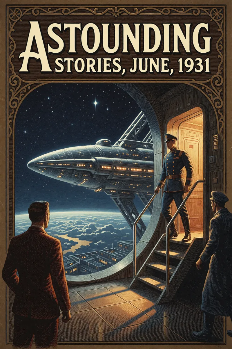 Cover of Astounding Stories, June, 1931 by Various