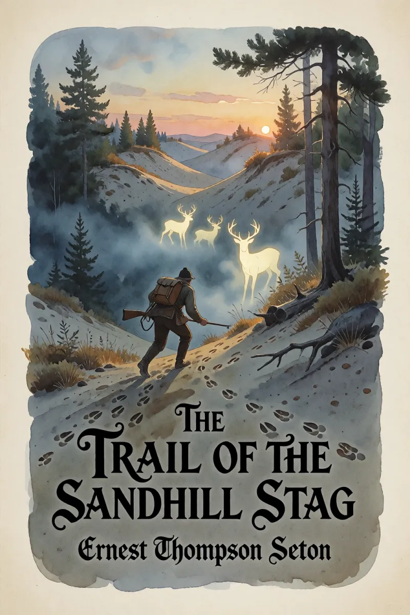 Cover of The Trail of the Sandhill Stag by Ernest Thompson Seton