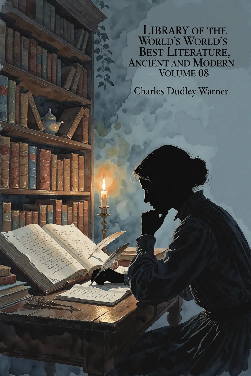Cover of Library of the World's Best Literature, Ancient and Modern — Volume 08 by Charles Dudley Warner