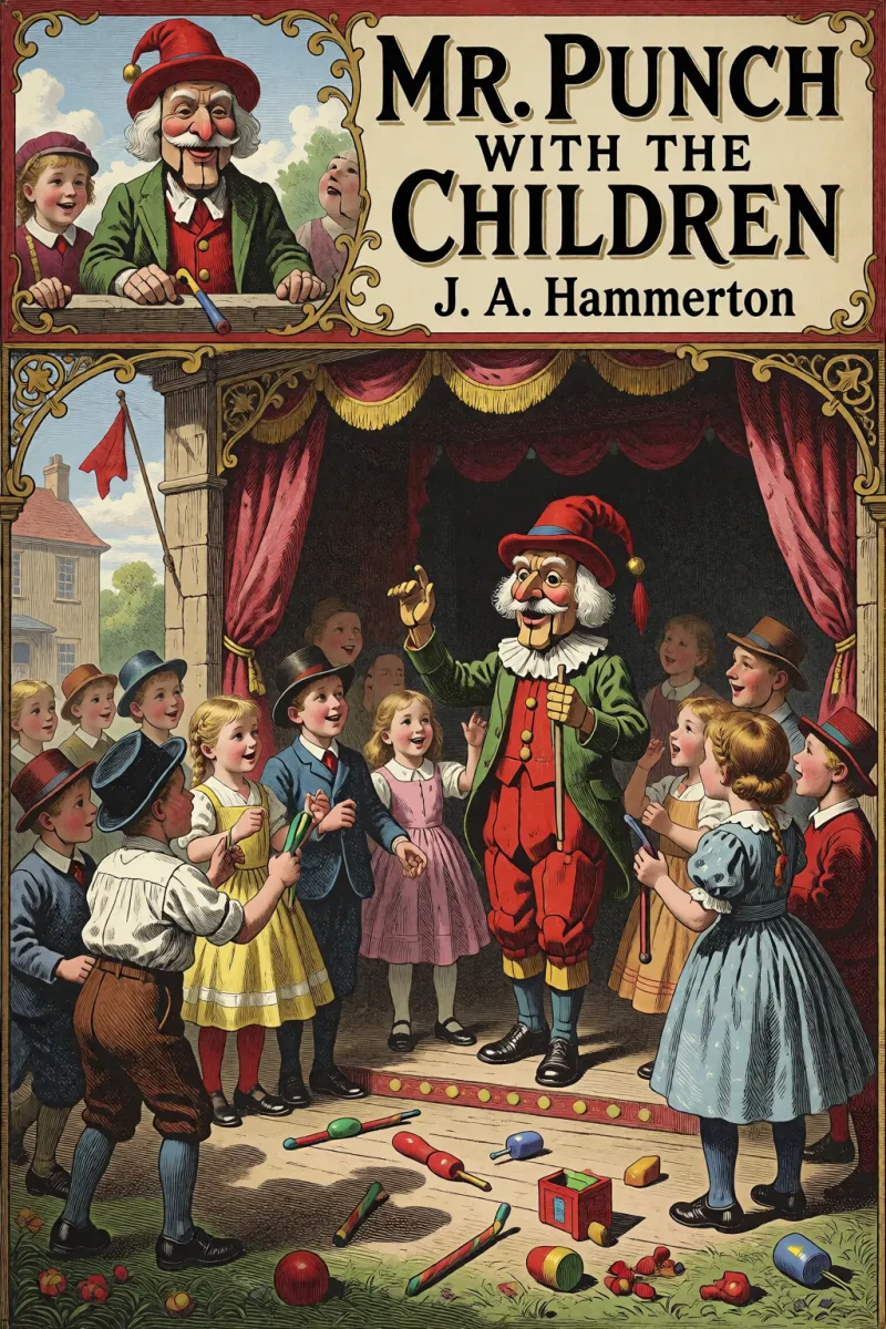Cover of Mr. Punch with the Children by J. A. Hammerton