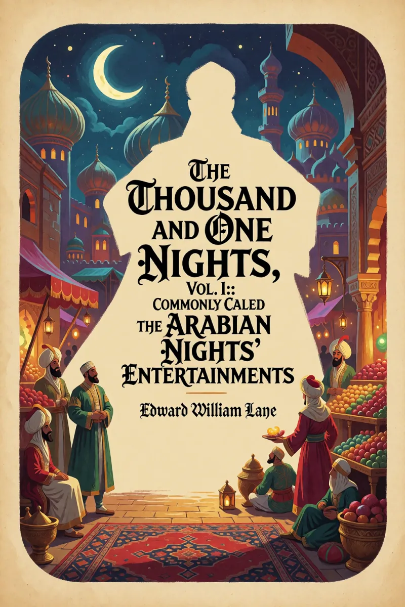 Cover of The Thousand and One Nights, Vol. I.: Commonly Called the Arabian Nights' Entertainments by Edward William Lane