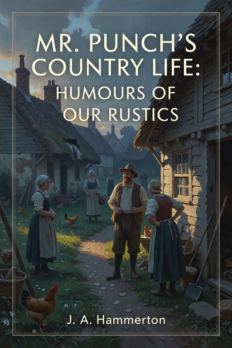 Cover of Mr. Punch's Country Life: Humours of Our Rustics by J. A. Hammerton