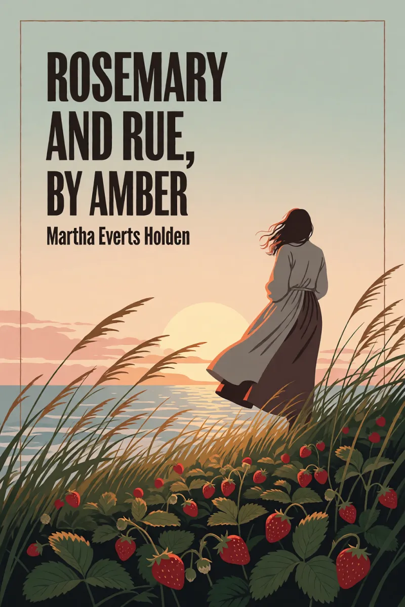 Cover of Rosemary and Rue, by Amber by Martha Everts Holden