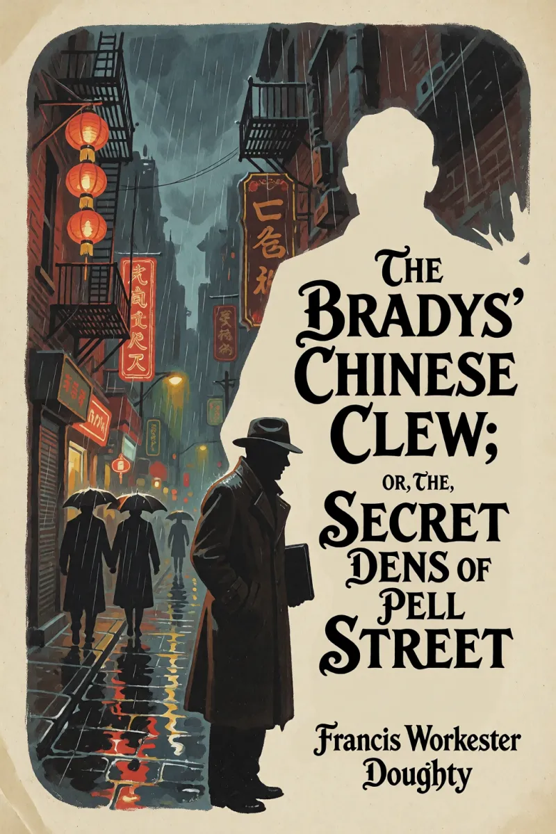 Cover of The Bradys' Chinese Clew; Or, The Secret Dens of Pell Street by Francis Worcester Doughty