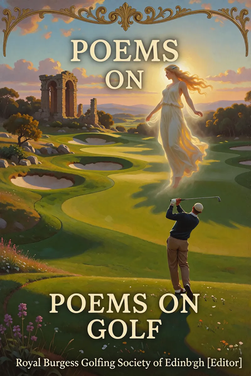 Cover of Poems on Golf by Royal Burgess Golfing Society of Edinburgh [Editor]