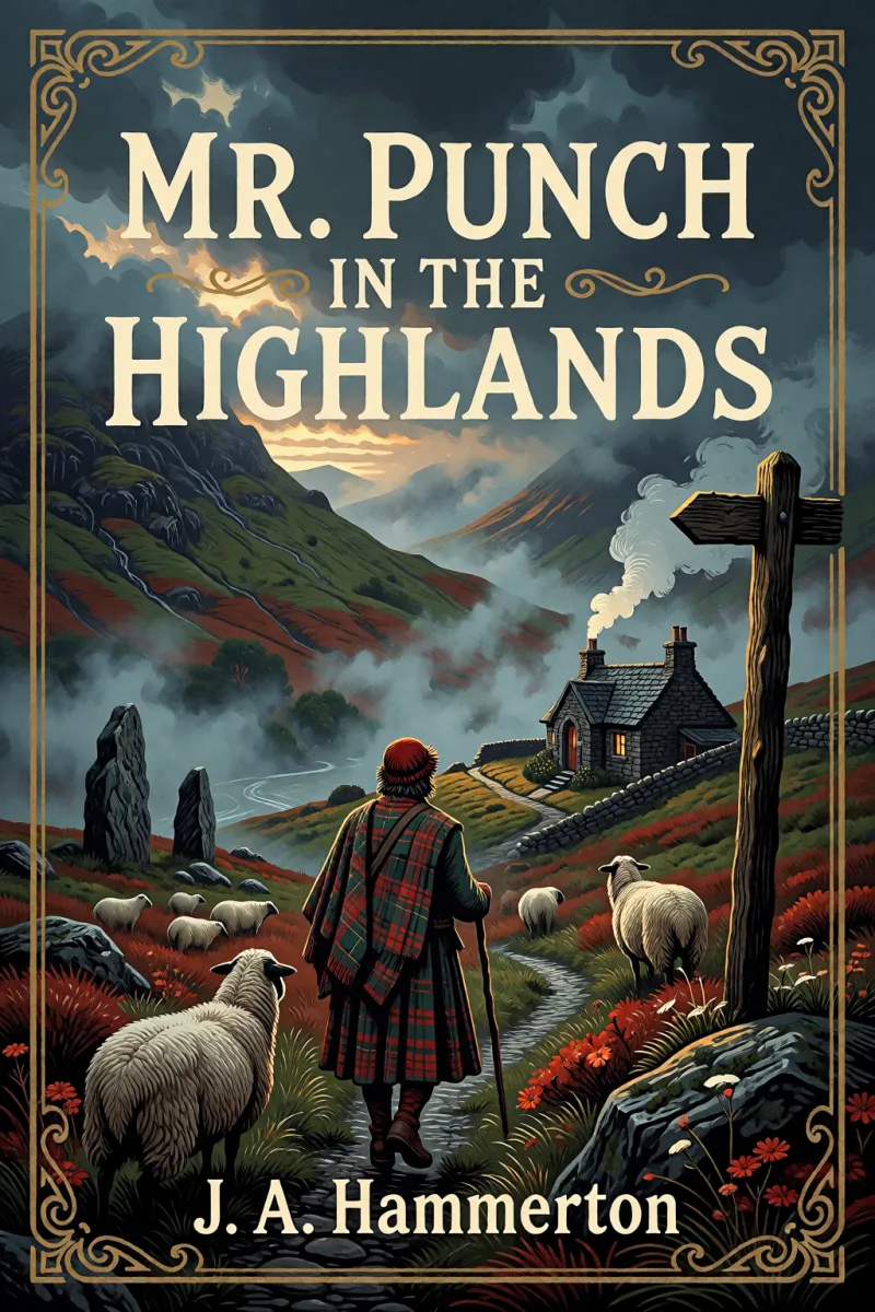 Cover of Mr. Punch in the Highlands by J. A. Hammerton