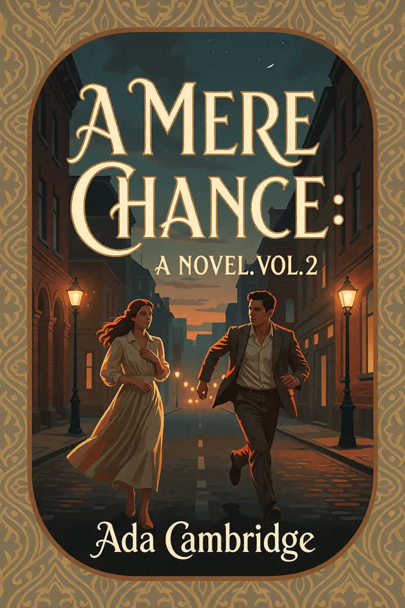 Cover of A Mere Chance: A Novel. Vol. 2 by Ada Cambridge
