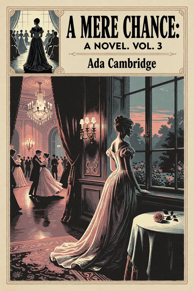 Cover of A Mere Chance: A Novel. Vol. 3 by Ada Cambridge