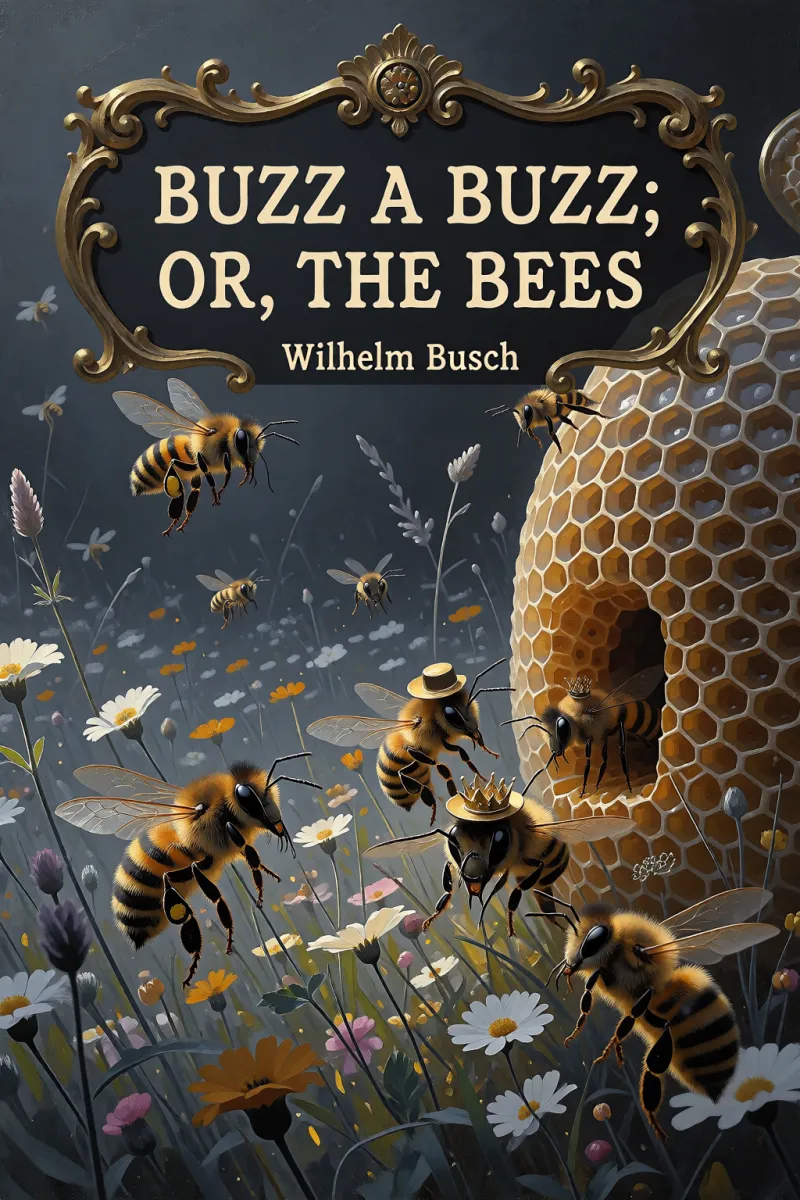 Cover of Buzz a Buzz; Or, The Bees by Wilhelm Busch