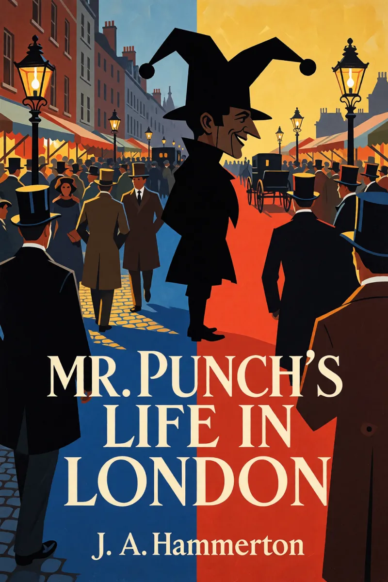 Cover of Mr. Punch's Life in London by J. A. Hammerton