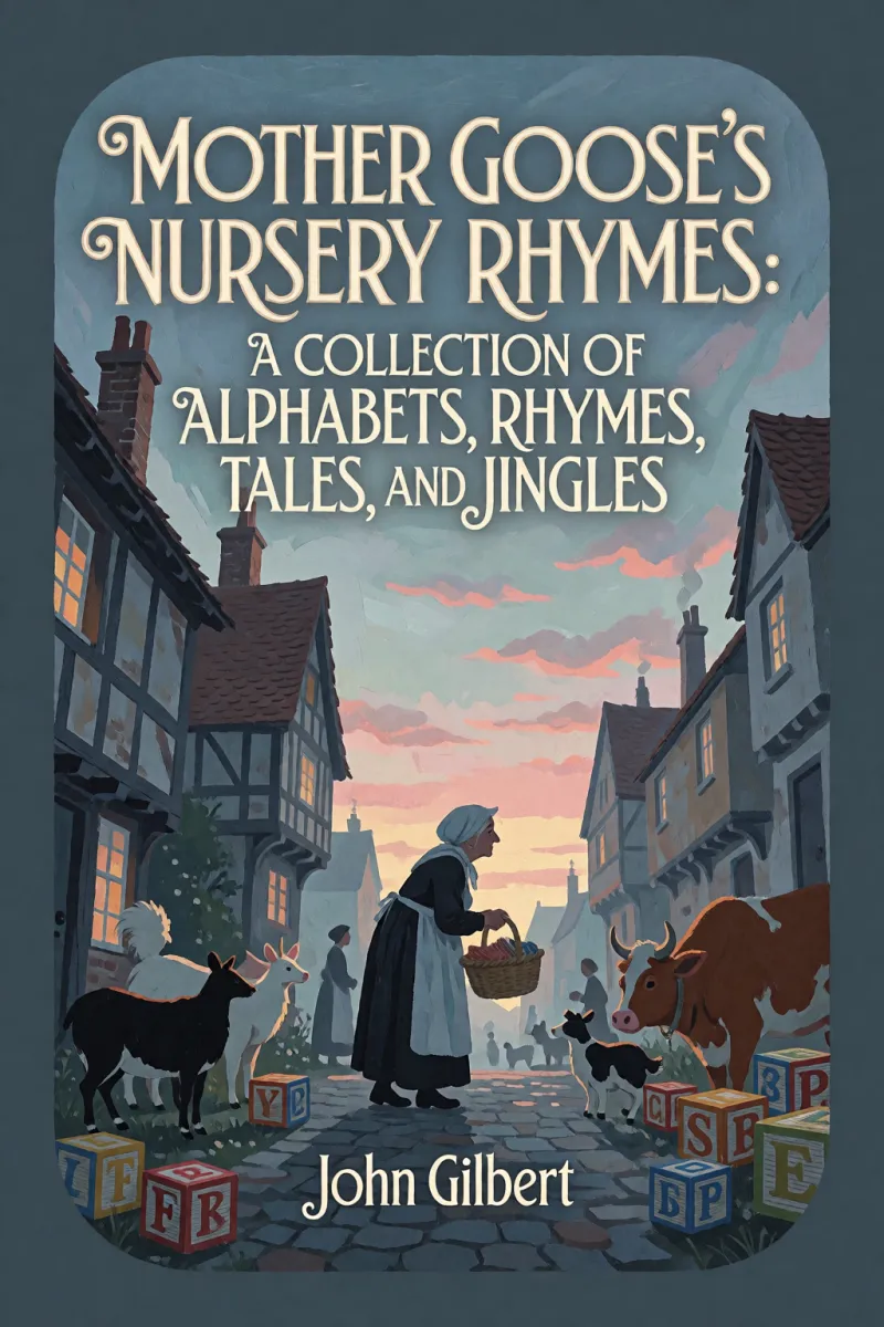 Cover of Mother Goose's Nursery Rhymes: A Collection of Alphabets, Rhymes, Tales, and Jingles by John Gilbert