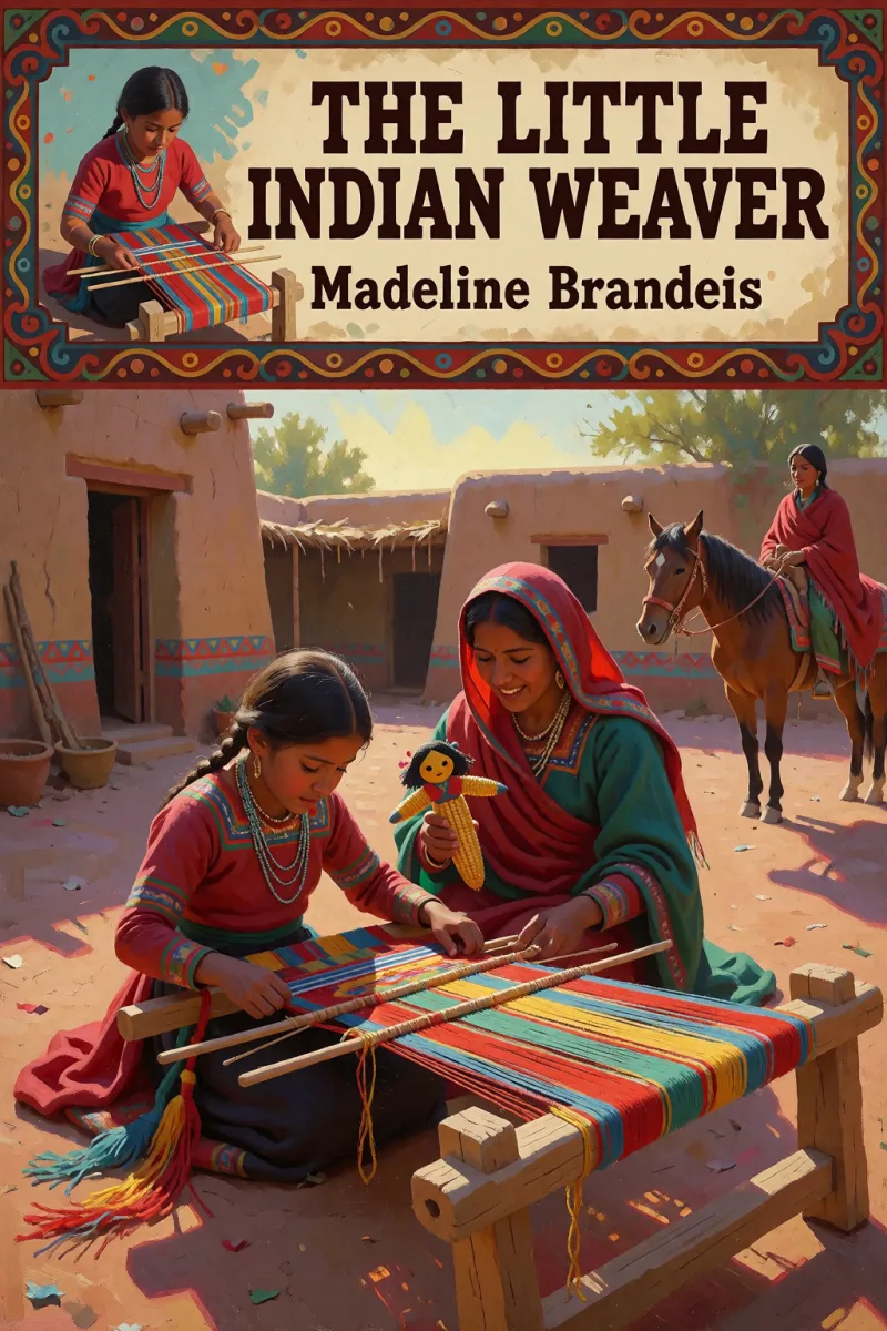 Cover of The Little Indian Weaver by Madeline Brandeis