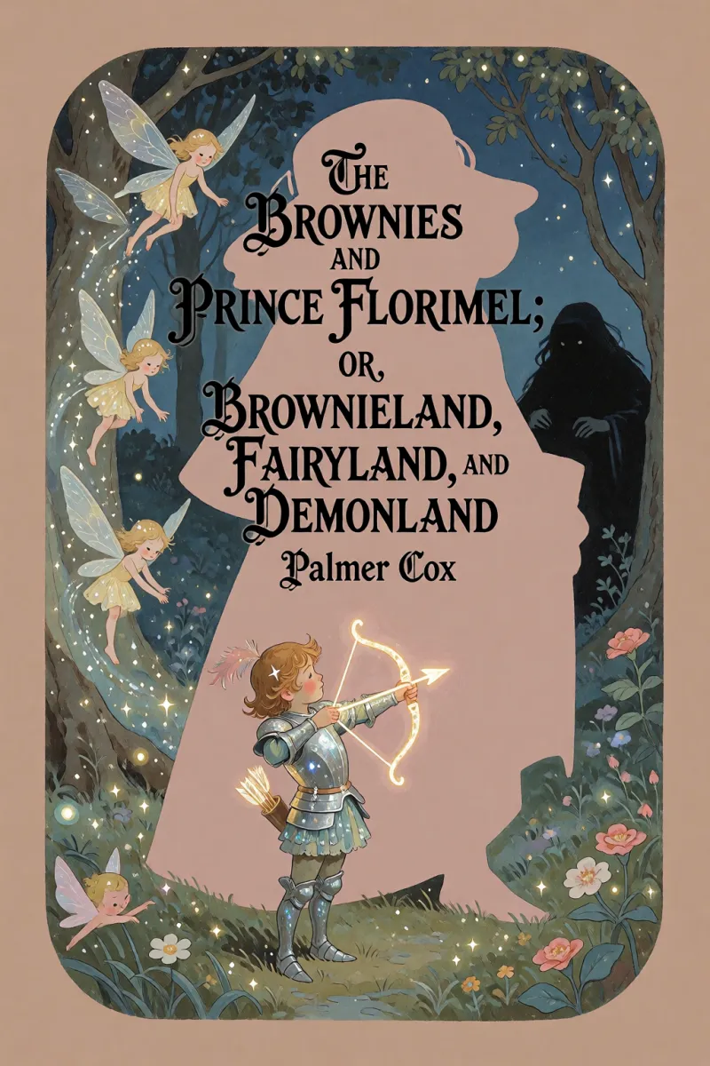 Cover of The Brownies and Prince Florimel; Or, Brownieland, Fairyland, and Demonland by Palmer Cox