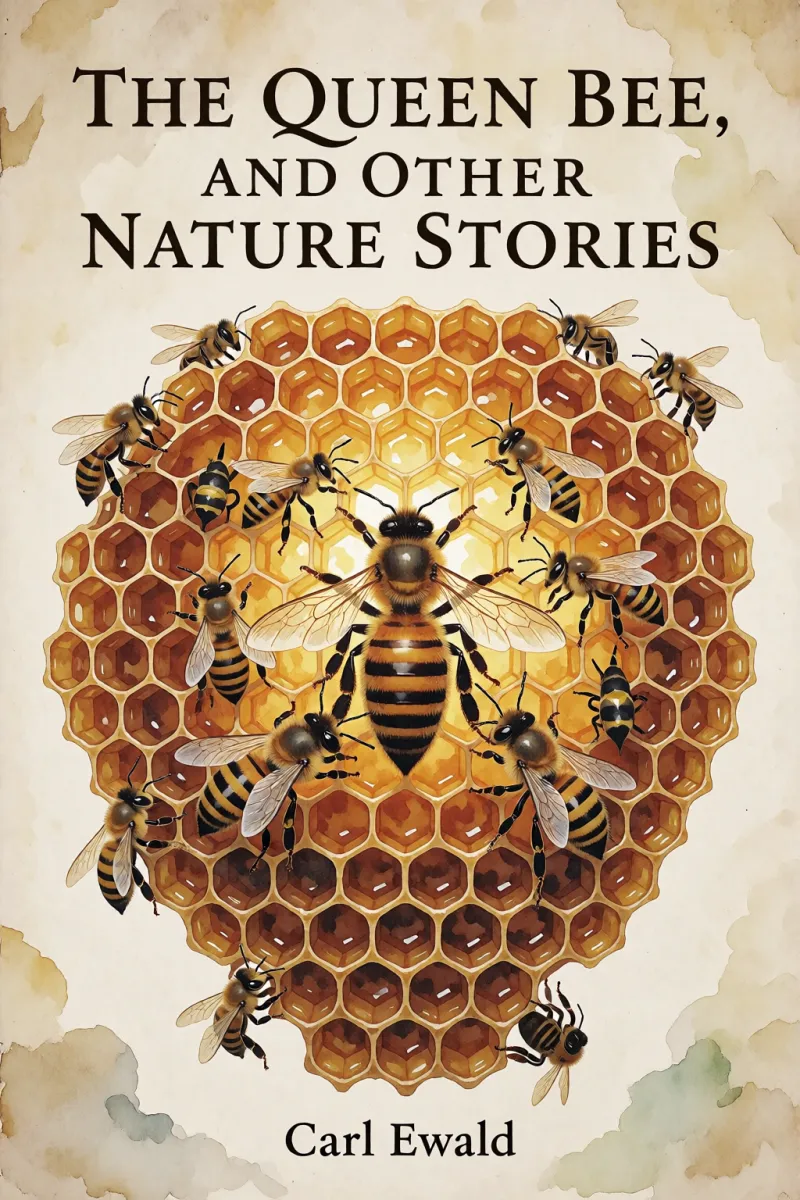 Cover of The Queen Bee, and Other Nature Stories by Carl Ewald